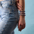 Hyacinth | Firefly Glass Diamonds Bracelet